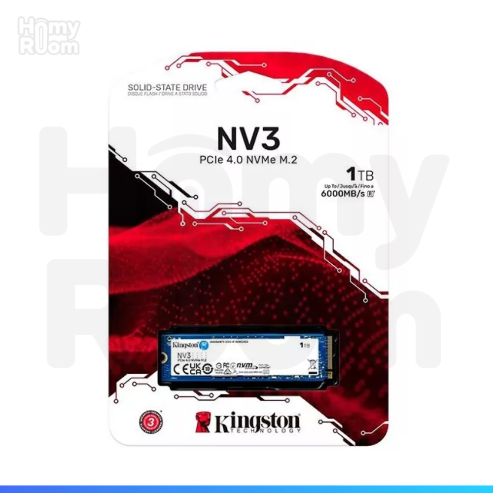 SSD M.2 KINGSTON 1TB NV3 PCIE 4.0 6000MB/S CLA
