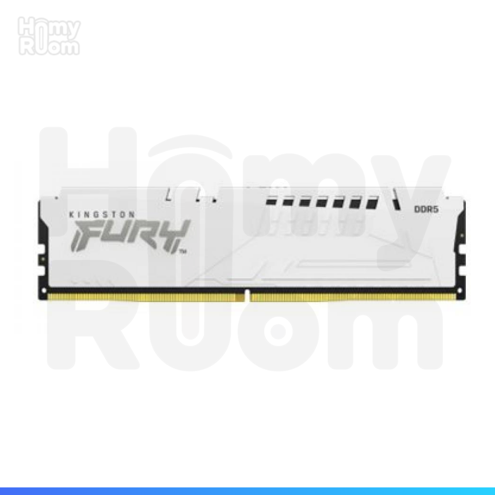 MEMORIA RAM KINGSTON FURY BEAST 16GB 6000MHZ DDR5 WHITE PC
