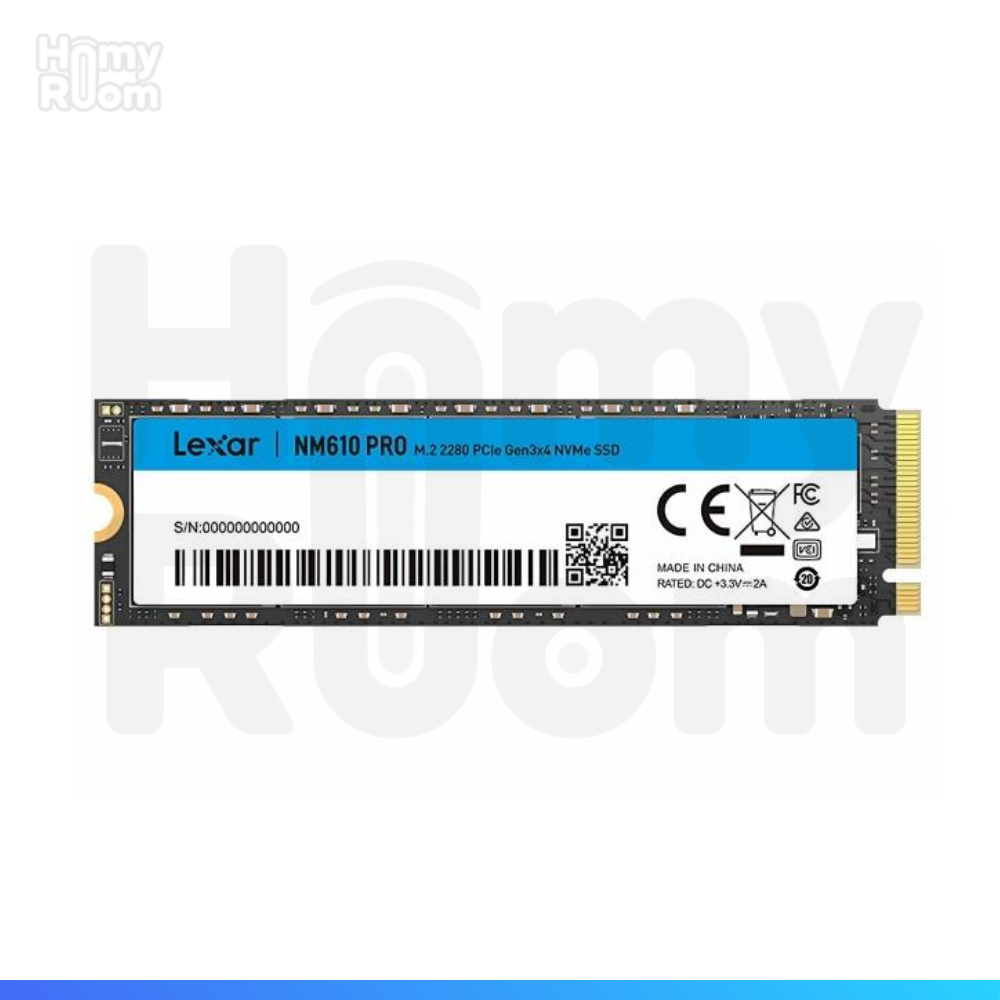 ALMACENAMIENTO M.2 LEXAR 500GB NM610 PRO 3300 MB/S